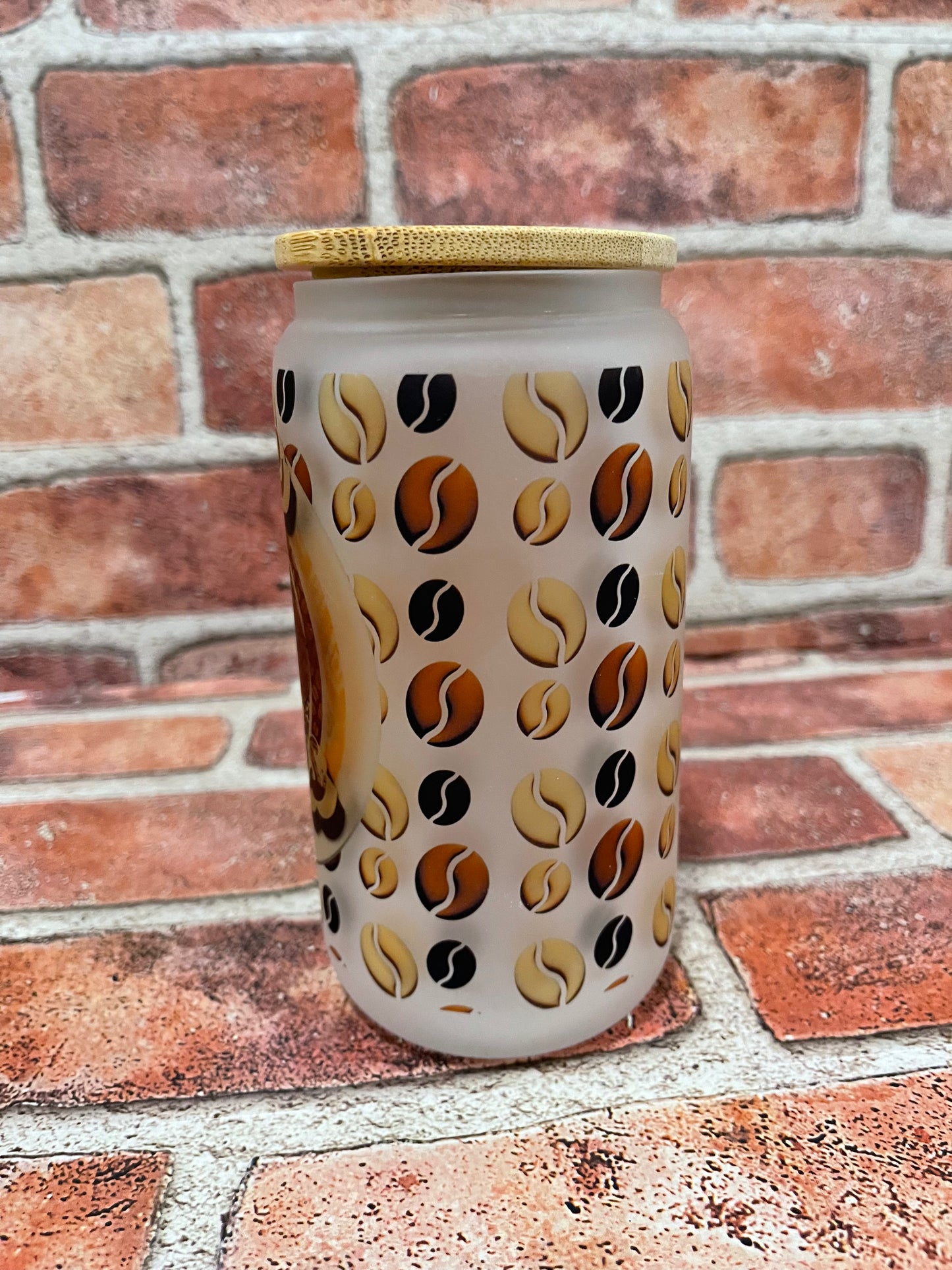 18oz Glass Beer Can Tumbler