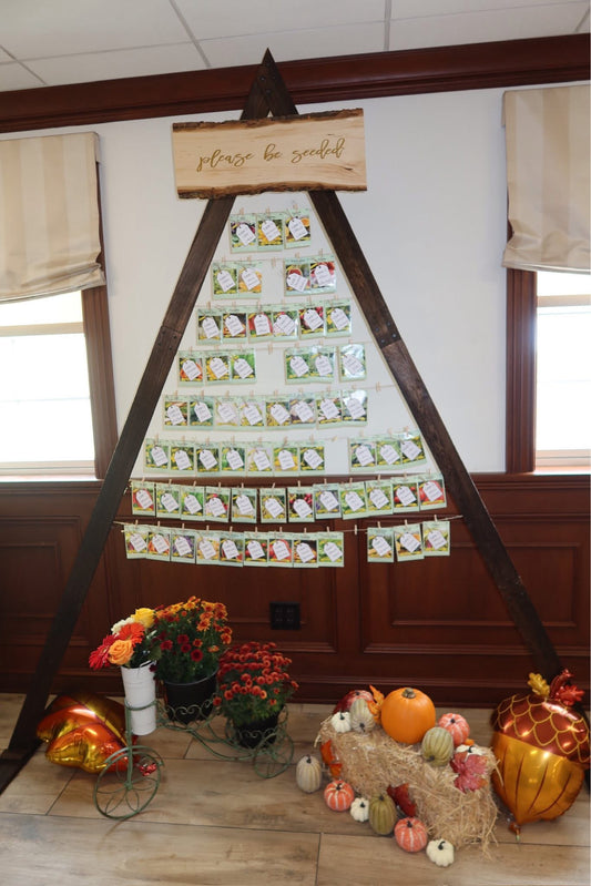 Please Be Seeded -Seating chart