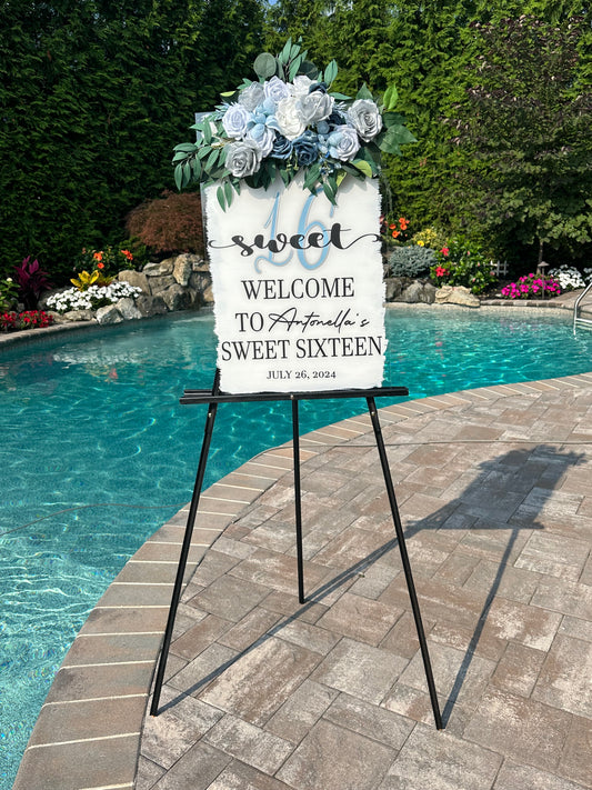 Sweet 16 Welcome Sign